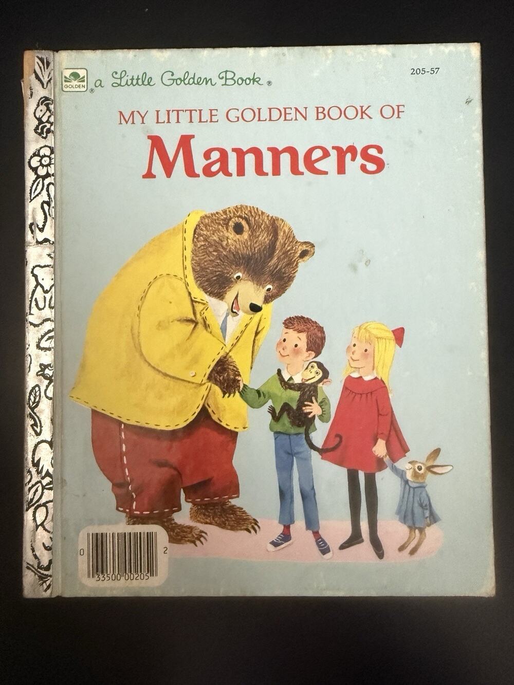 My Little Golden Book of MANNERS by Peggy Parish 1962